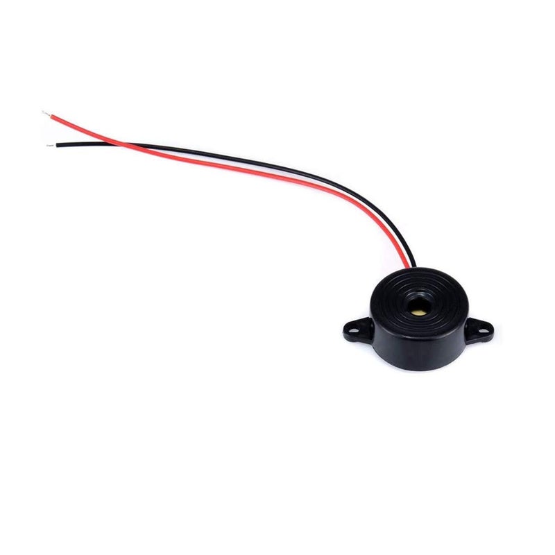 bnafes DC 3-24V Active Piezo Buzzer 85 db with Industrial Audio Inside 2-Wire Leads Electric Alarmer 10PCS - Image 3